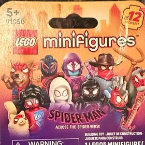 LEGO Minifigures Spider-Man Set with Red and Blue
